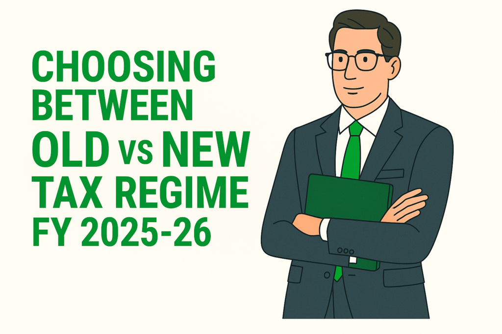 Choosing Between Old vs New Tax Regime FY 2025-26